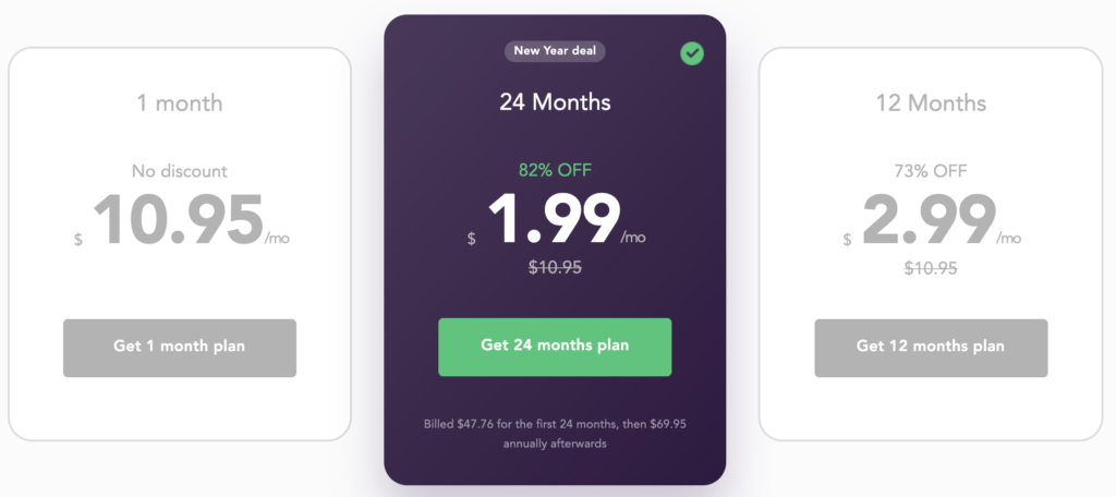 PureVPN pricing December 2021