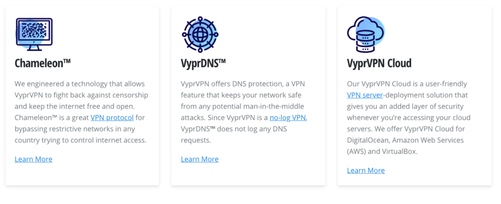 VyprVPN features