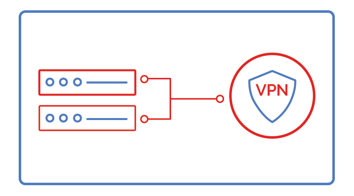 VPN Server Connection Graphic