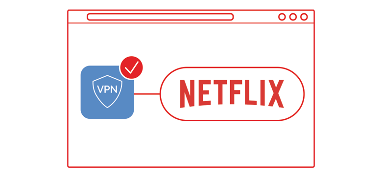 browser with Netflix VPN