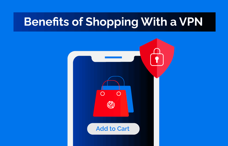graphic of shopping online with a phone