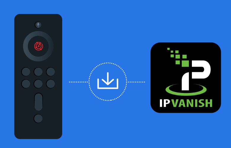 IPVanish Install Firestick Graphic