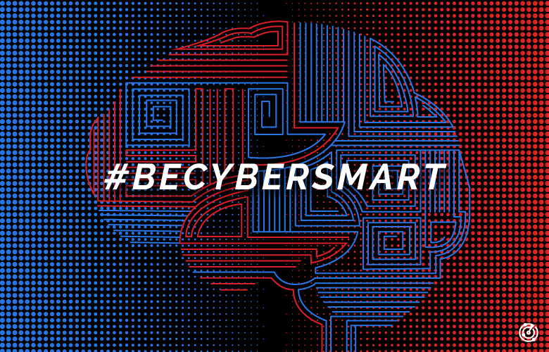 Brain becybersmart graphic