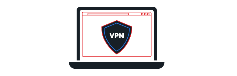 Laptop VPN Graphic