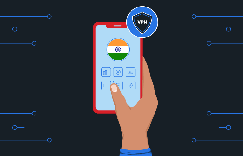 Phone VPN India Graphic
