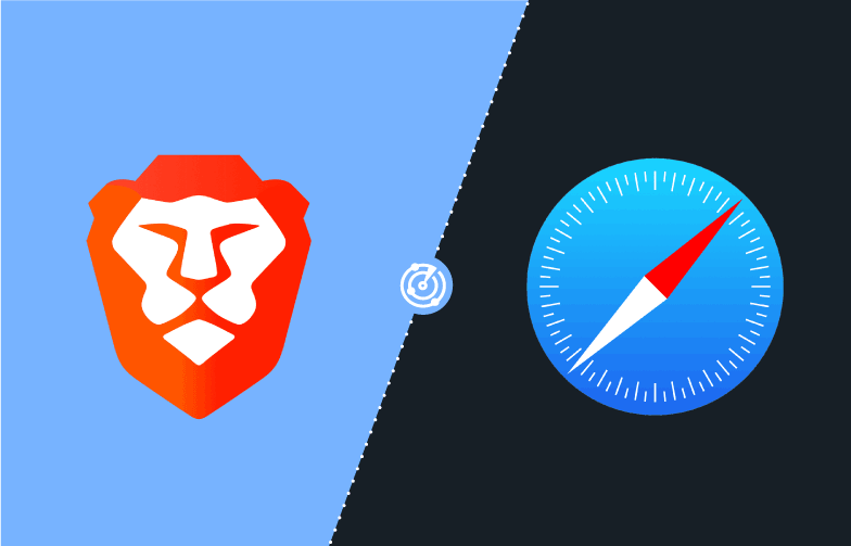Brave vs Safari logos