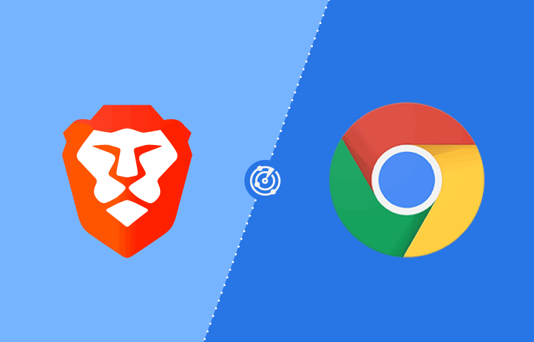 Brave vs Chrome Graphic